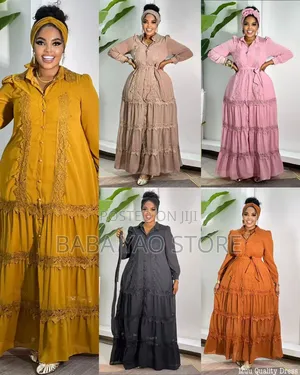 African Style High-Grade Long-Sleeved Dresses