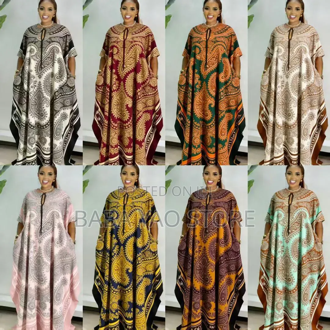African Style High-Grade Long-Sleeved Dresses