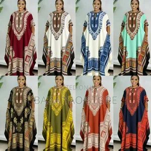 African Style High-Grade Long-Sleeved Dresses