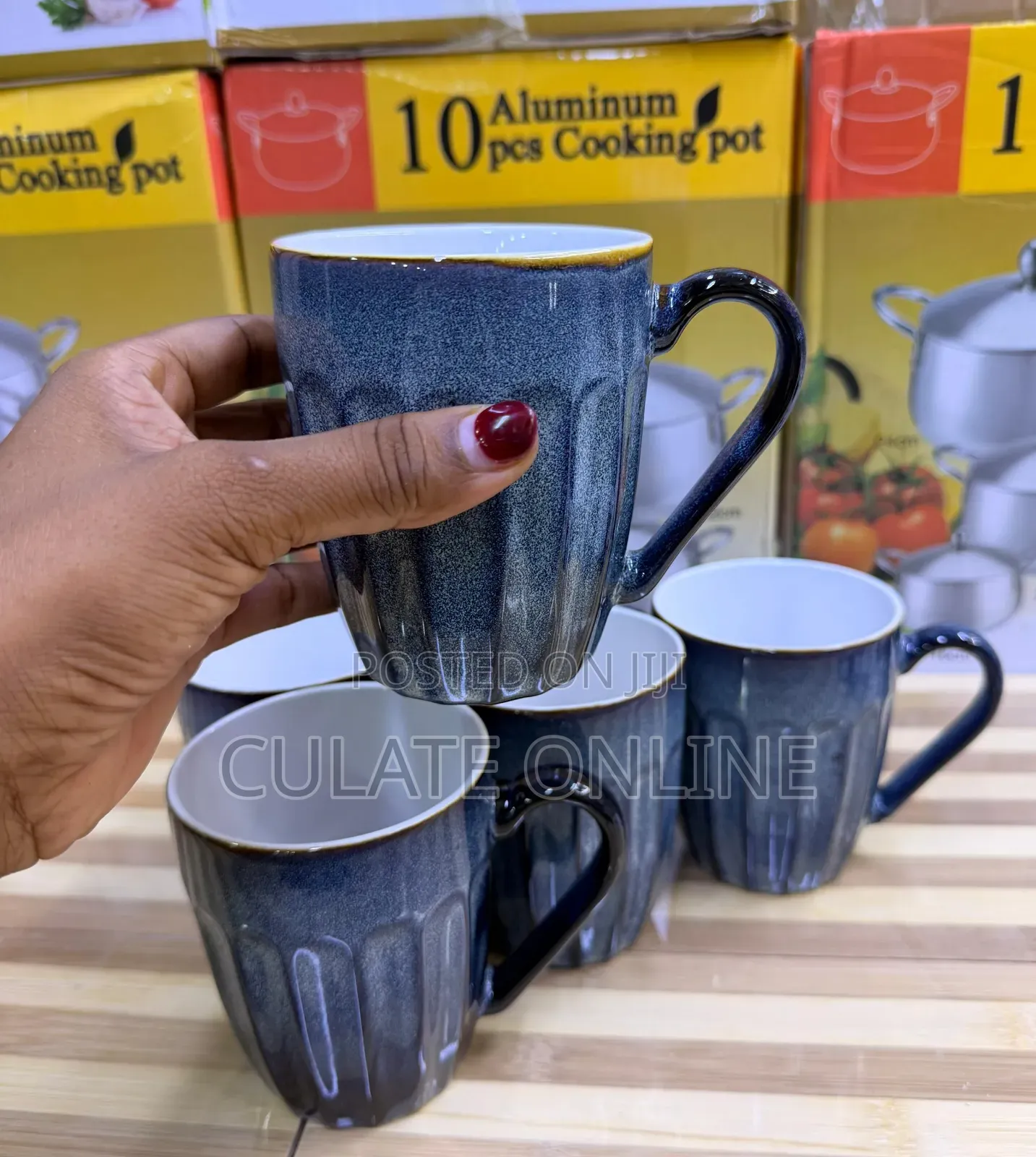 6pcs Clay Cups
