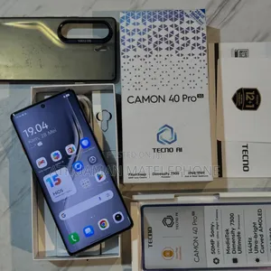 New Tecno Camon 40 Pro 5G 256 GB Silver