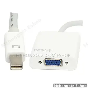 Mini Displayport (Thunderbolt) To Vga Adapter Cable