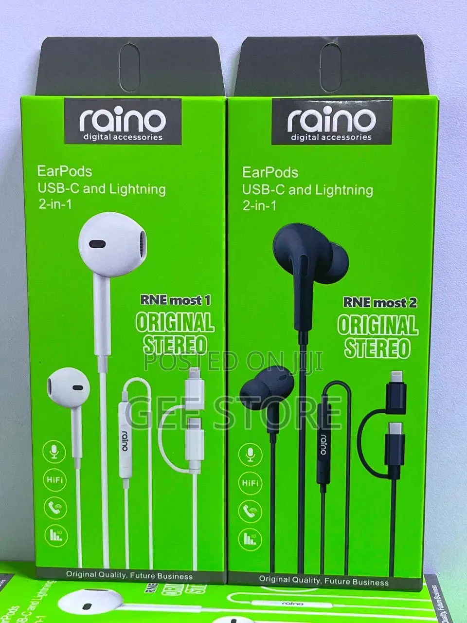 Raino Earpods Usb Type C and Lightining 2 in 1