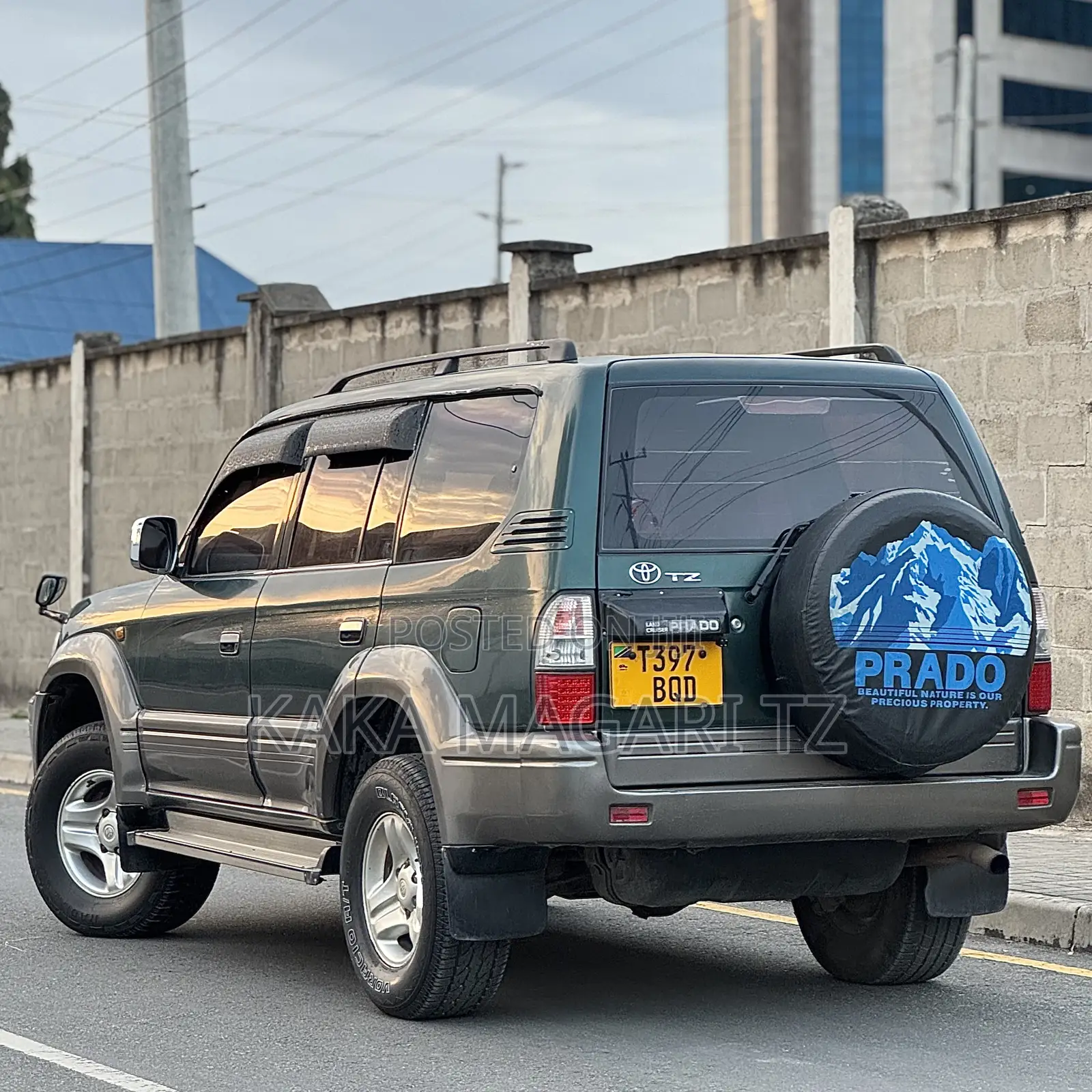 Toyota Land Cruiser Prado 2000 Green