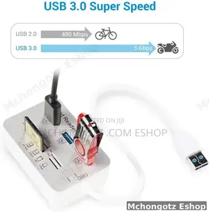 Usb 3.1 Hub | 3 in 1 Card Reader Tf Memory Card Adapter