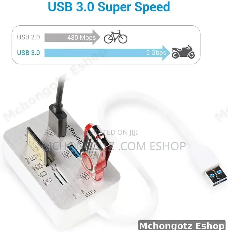 Usb 3.1 Hub | 3 in 1 Card Reader Tf Memory Card Adapter