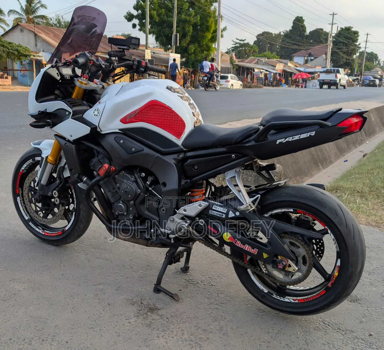 Yamaha FZ 2017 White