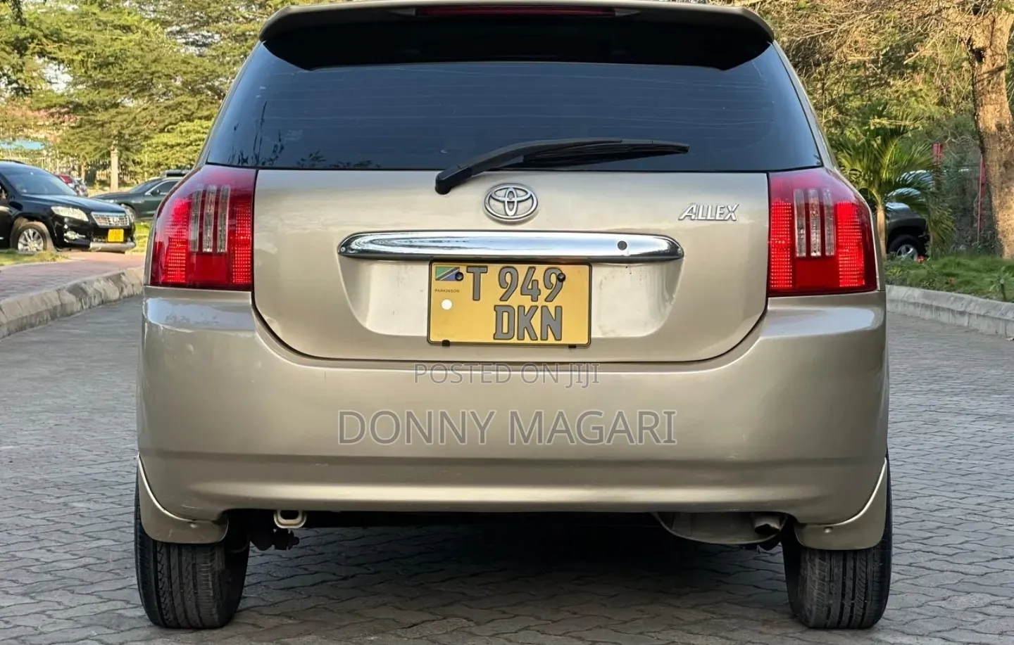 Toyota Allex 2005 Gold