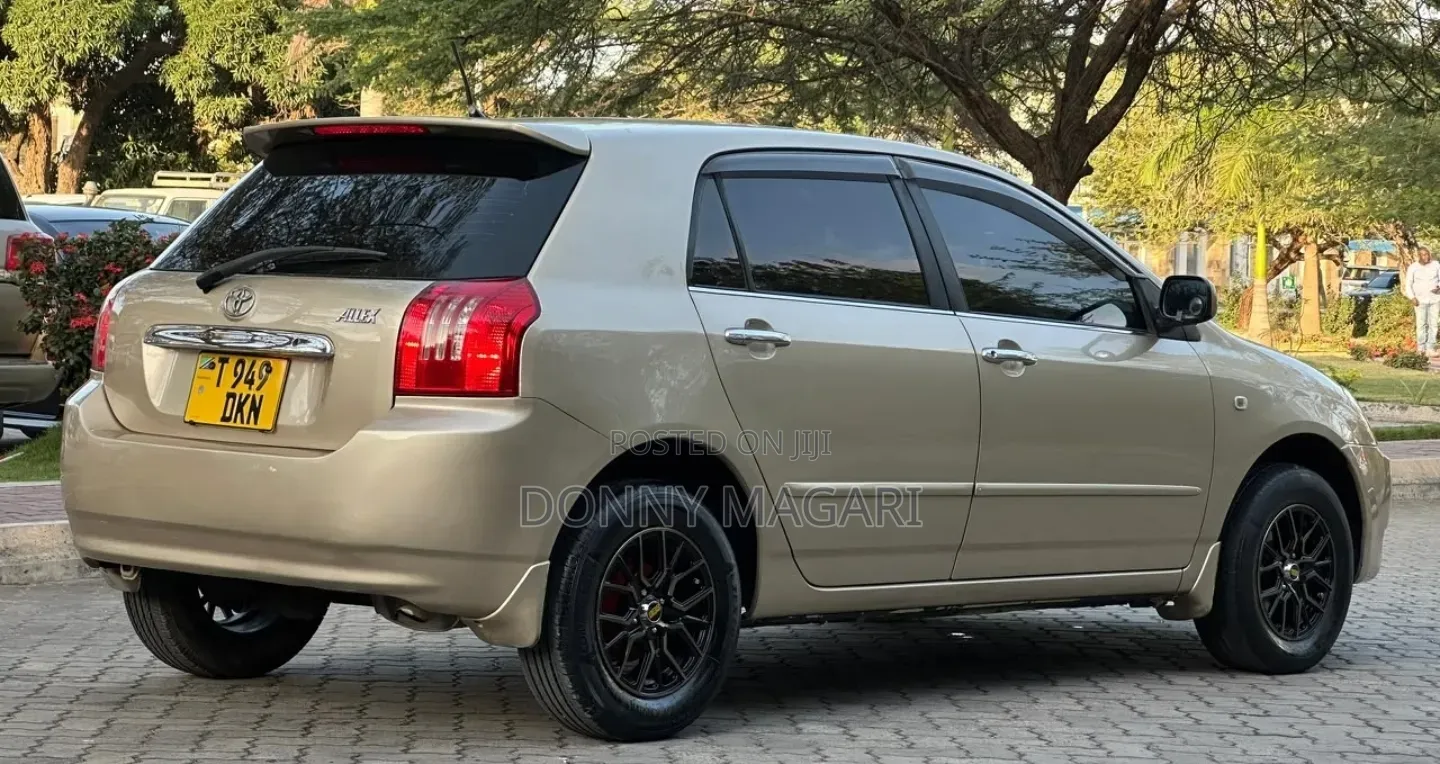 Toyota Allex 2005 Gold