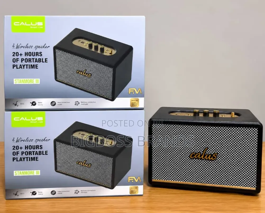 Calus Retro Speaker Original Stanmore Iii