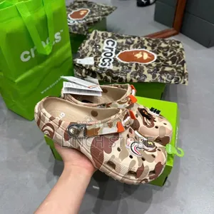Bape×Crocs Classic Camo Clogs