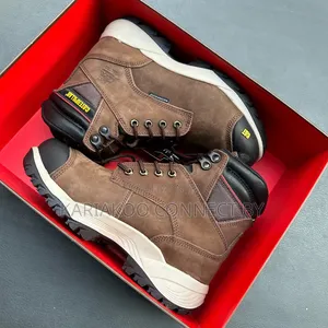 Cat Waterproof Steel Toe Safety Boots!