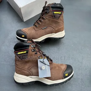 Cat Waterproof Steel Toe Safety Boots!