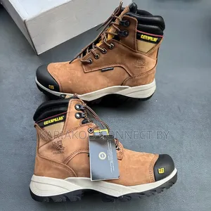 Cat Waterproof Steel Toe Safety Boots!