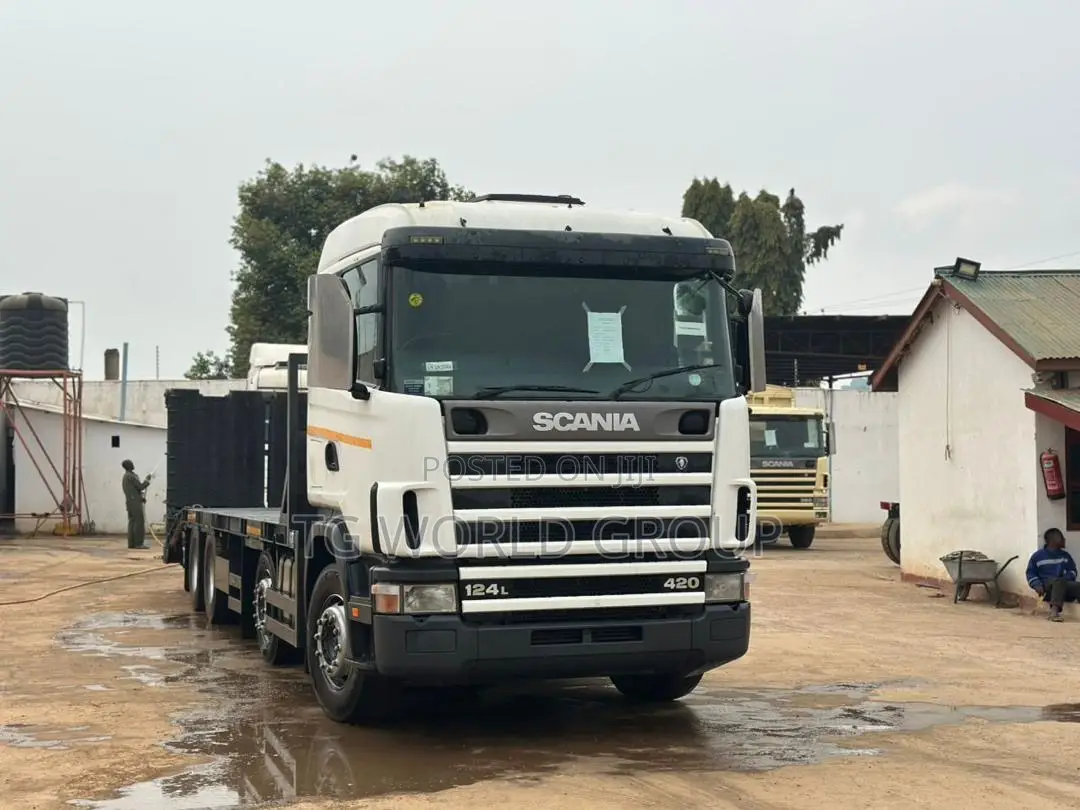 Scania 124 Lowbed 2004 White
