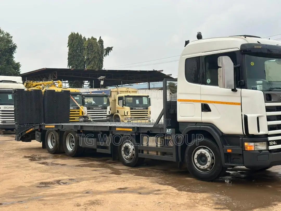 Scania 124 Lowbed 2004 White