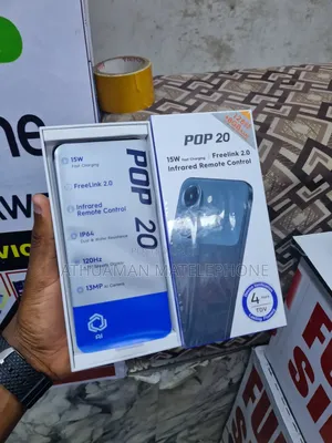 New Tecno Pop 20 128 GB Silver
