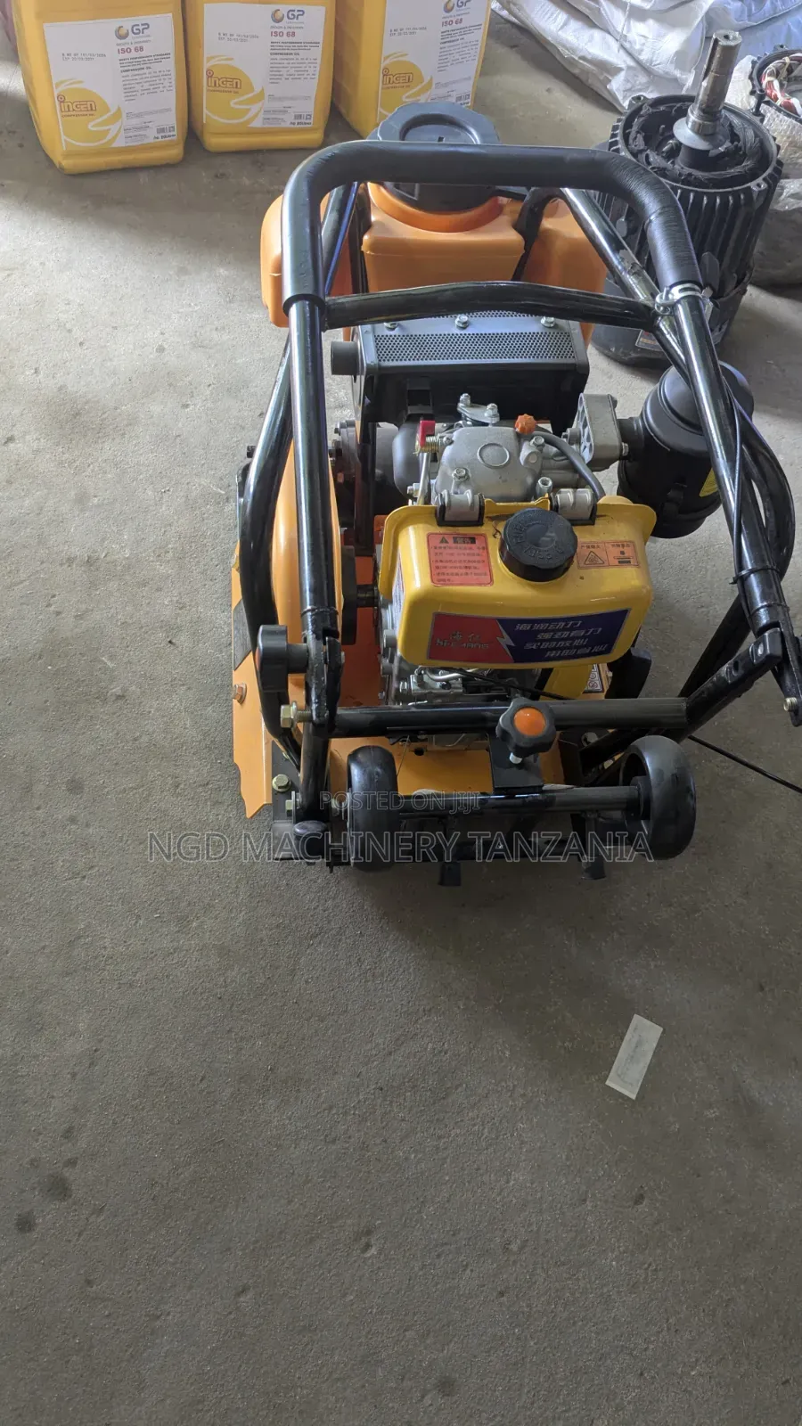 Diesel Plate Compactor