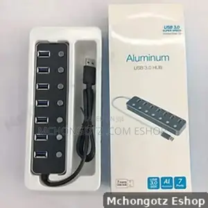 7-Port Usb 3.0 Hub Splitter Adapter