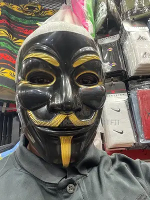 Vendetta Mask Party Plastic Costume Available