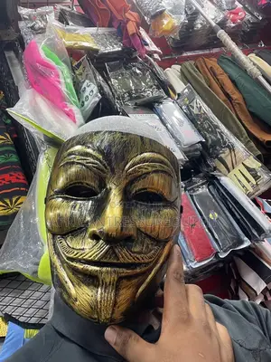 Vendetta Mask Party Plastic Costume Available