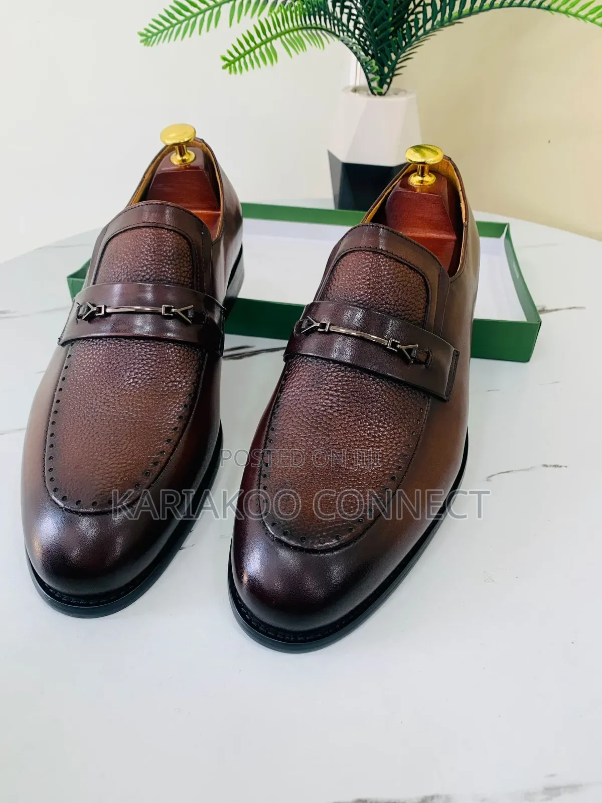 Brown Clarks on Fire