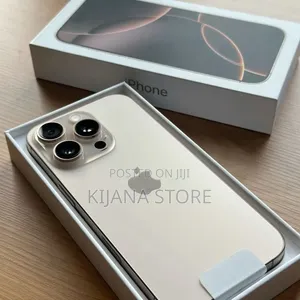 New Apple iPhone 16 Pro Max 256 GB Gold