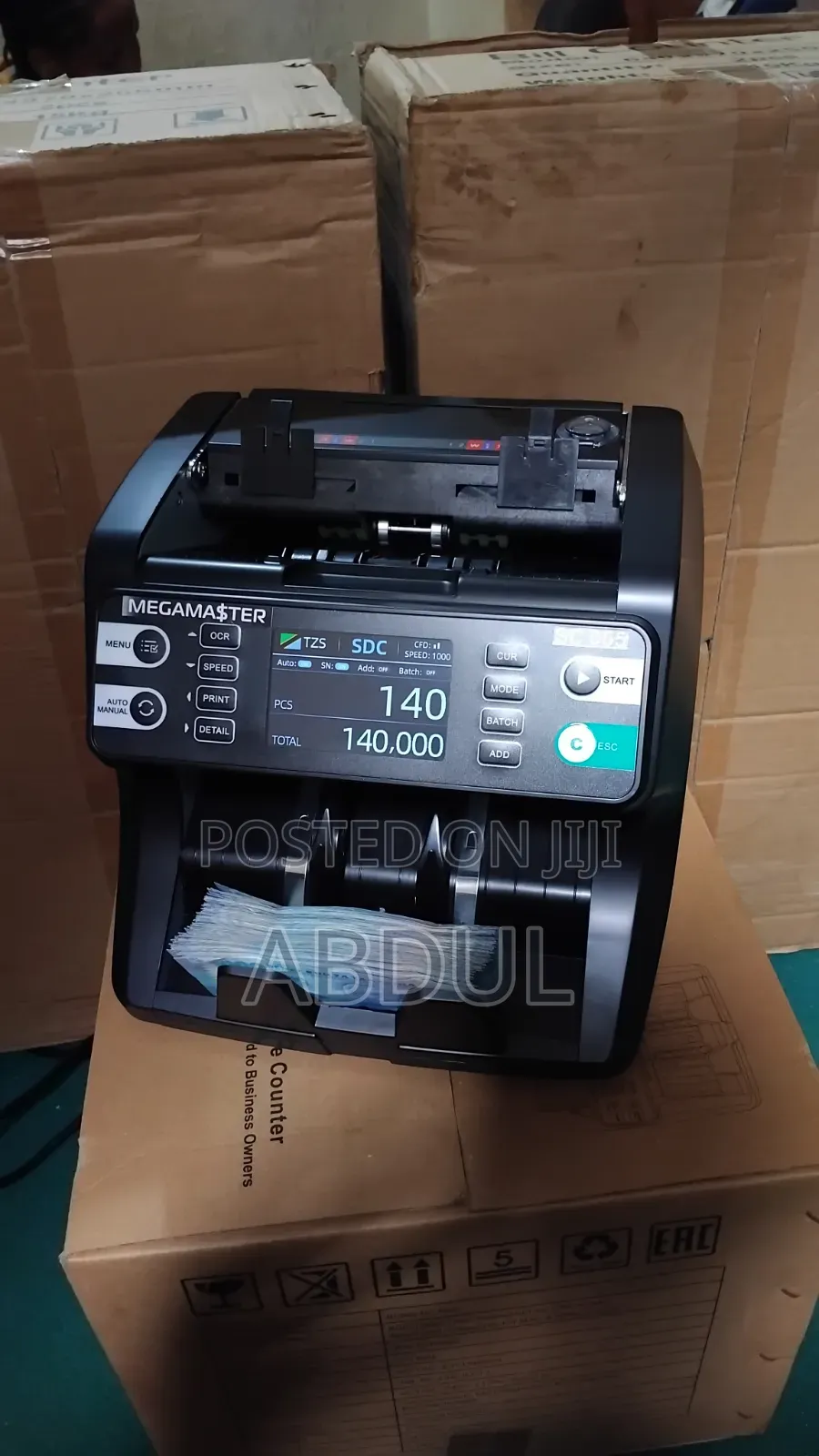 Billcounter Machine Original Na Mpya Kabisa