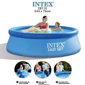 Intex Round Swimming Pool 2.44m×76cm