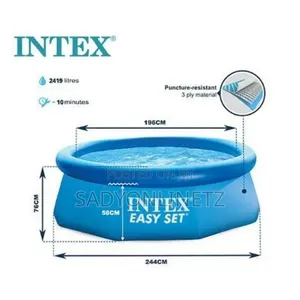 Intex Round Swimming Pool 2.44m×76cm