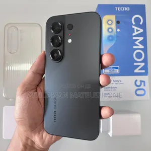 New Tecno Camon 50 256 GB Black