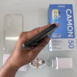 New Tecno Camon 50 256 GB Black