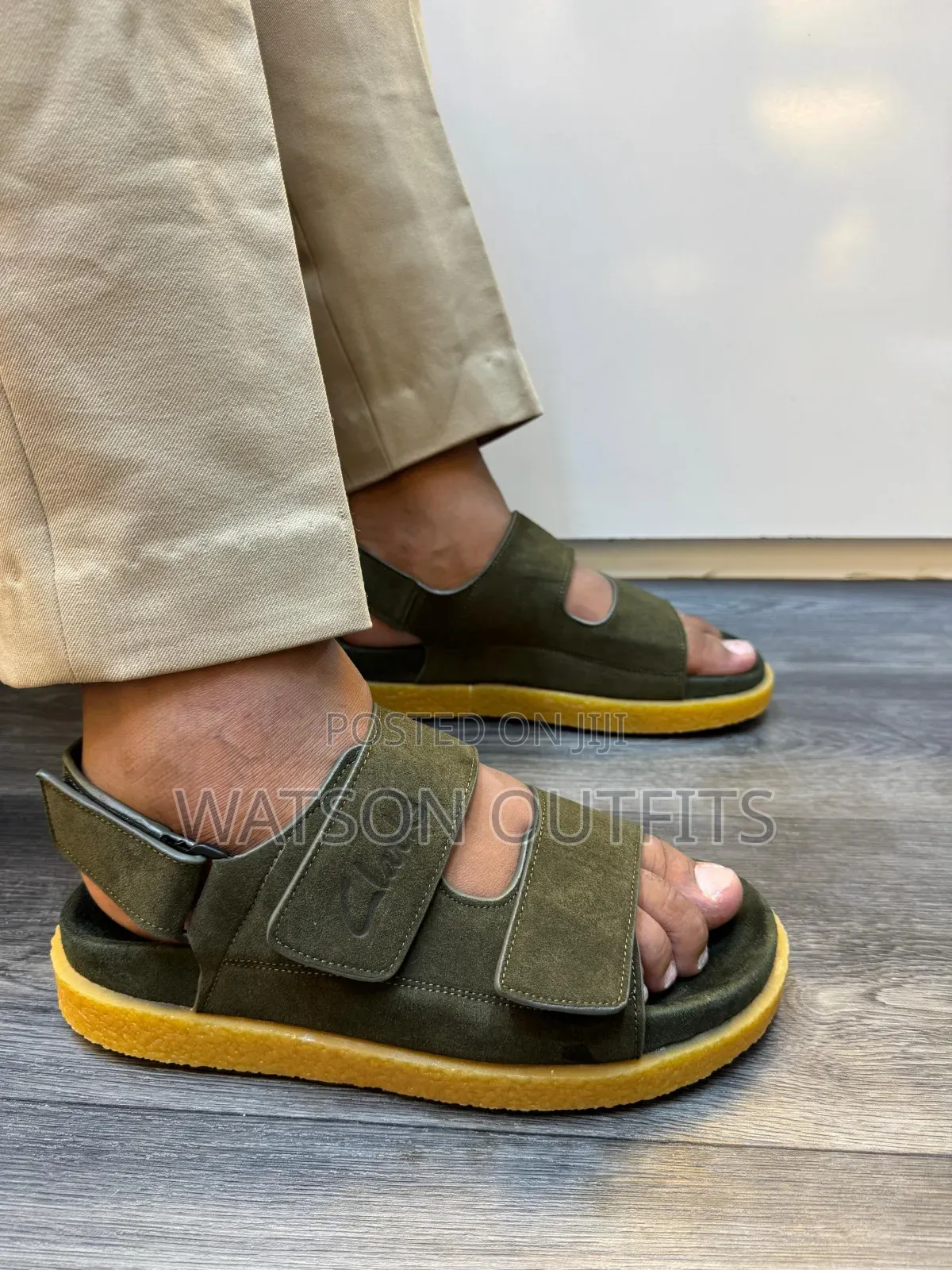 5 Colours Clarks Brand Men's Leather Sandals or Sendo
