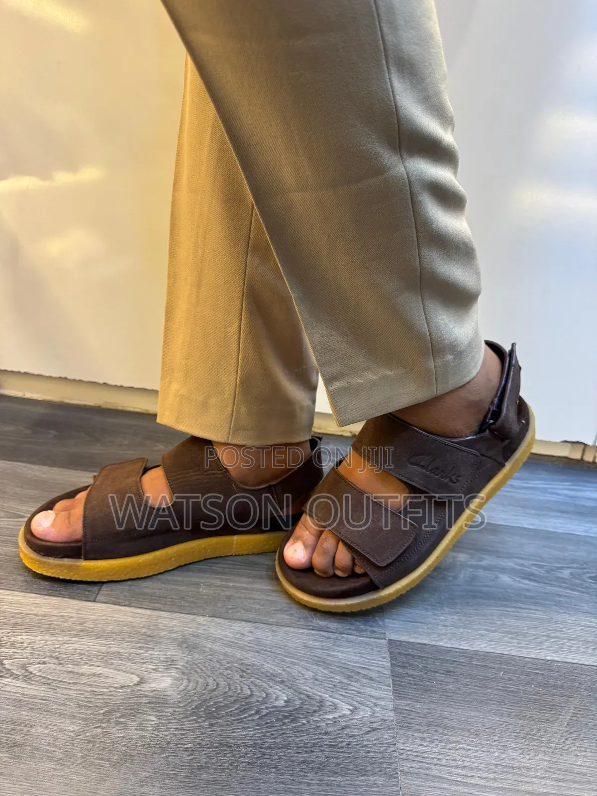 5 Colours Clarks Brand Men's Leather Sandals or Sendo