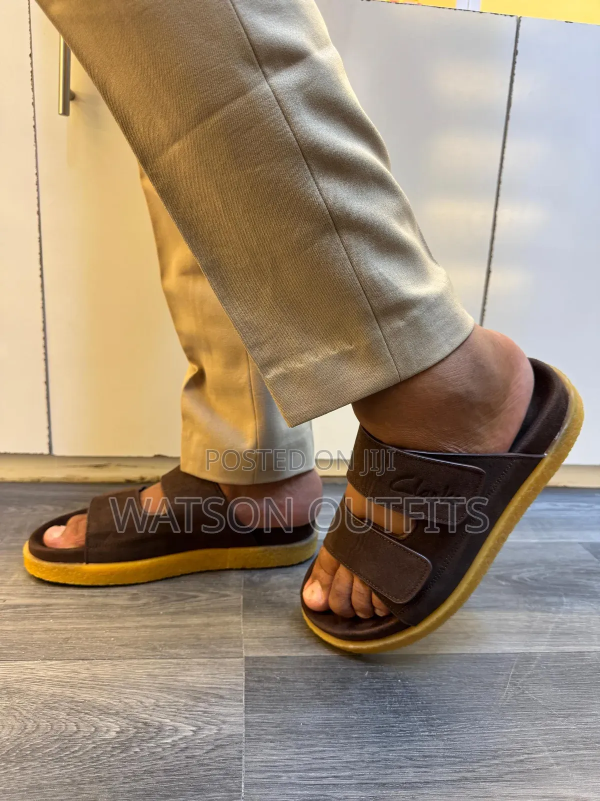 5 Colours Clarks Brand Men's Leather Sandals or Sendo