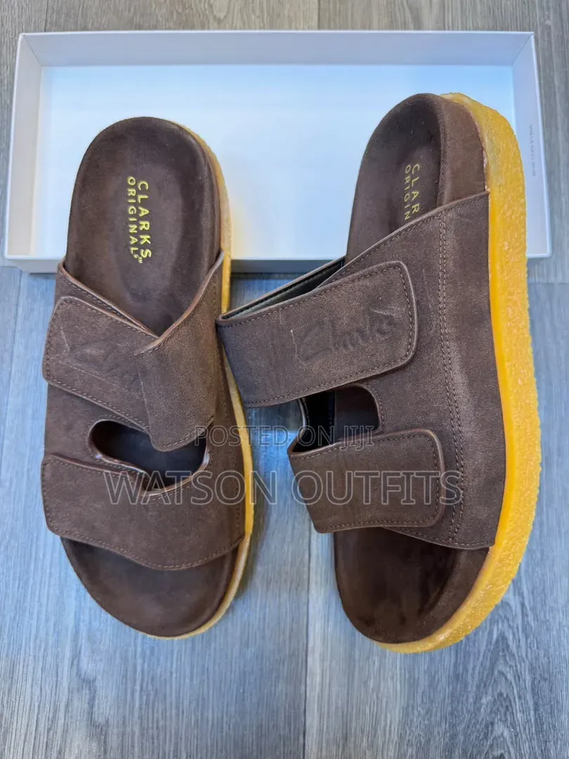 5 Colours Clarks Brand Men's Leather Sandals or Sendo