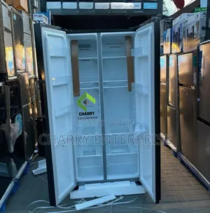 *Hisense Side by Side Refrigerator Fridge Total No Frost 
428 Liter
