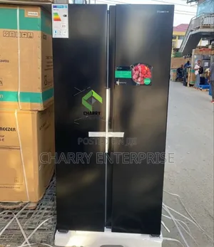 *Hisense Side by Side Refrigerator Fridge Total No Frost 
428 Liter