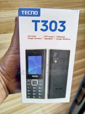 New Tecno T303 Black