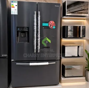 Hisense French Door Refrigerator/ Fridge H760fsb-Wd With 575l