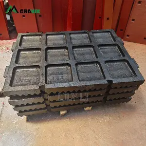 High Manganese Steel Jaw Crusher Plate for Jaw Crusher Pe250*400