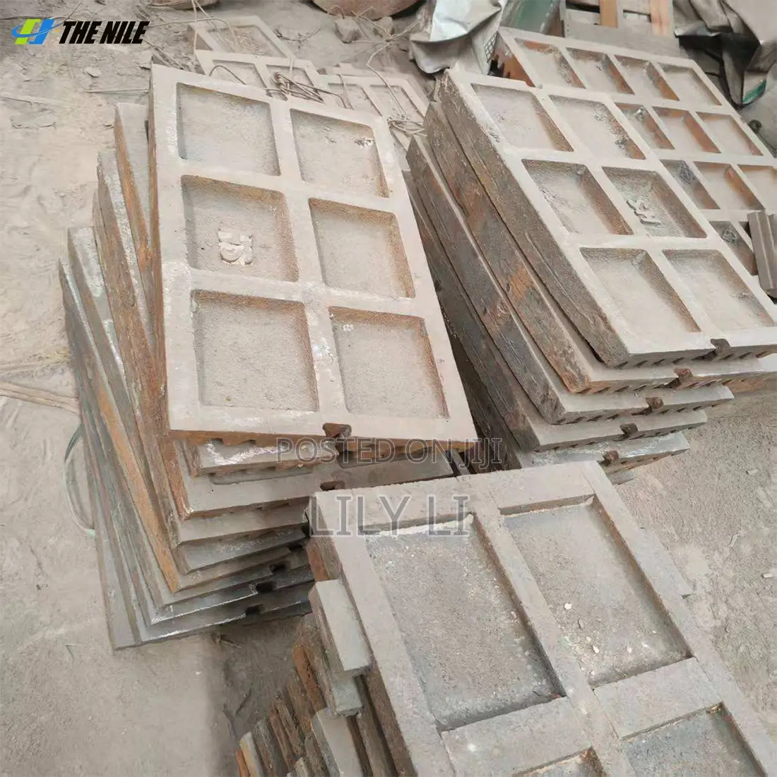High Manganese Steel Jaw Crusher Plate for Jaw Crusher Pe250*400
