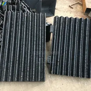 High Manganese Steel Jaw Plates for Pe250x400 Wear Parts