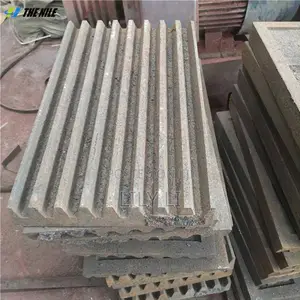 High Manganese Steel Jaw Plates for Pe250x400 Wear Parts
