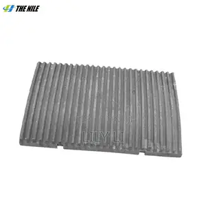 Fixed and Movable Jaw Plates for Pe250x400 Jaw Crusher Machine