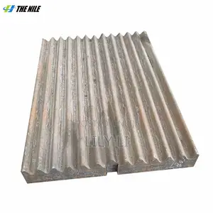 Fixed and Movable Jaw Plates for Pe250x400 Jaw Crusher Machine