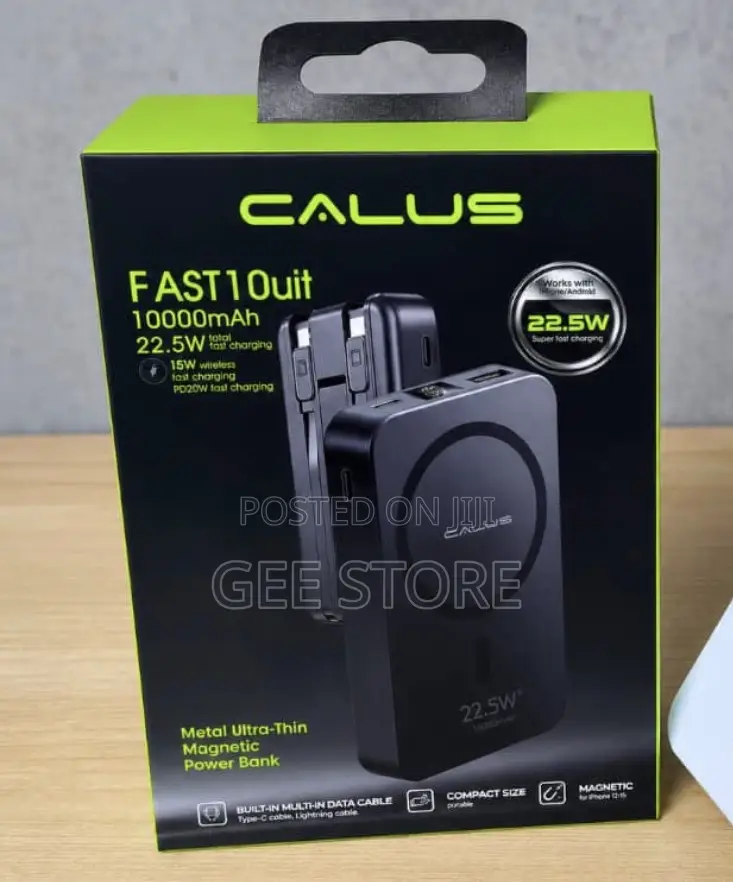 Calus Fast10max 10000mah Magnetic Powerbank