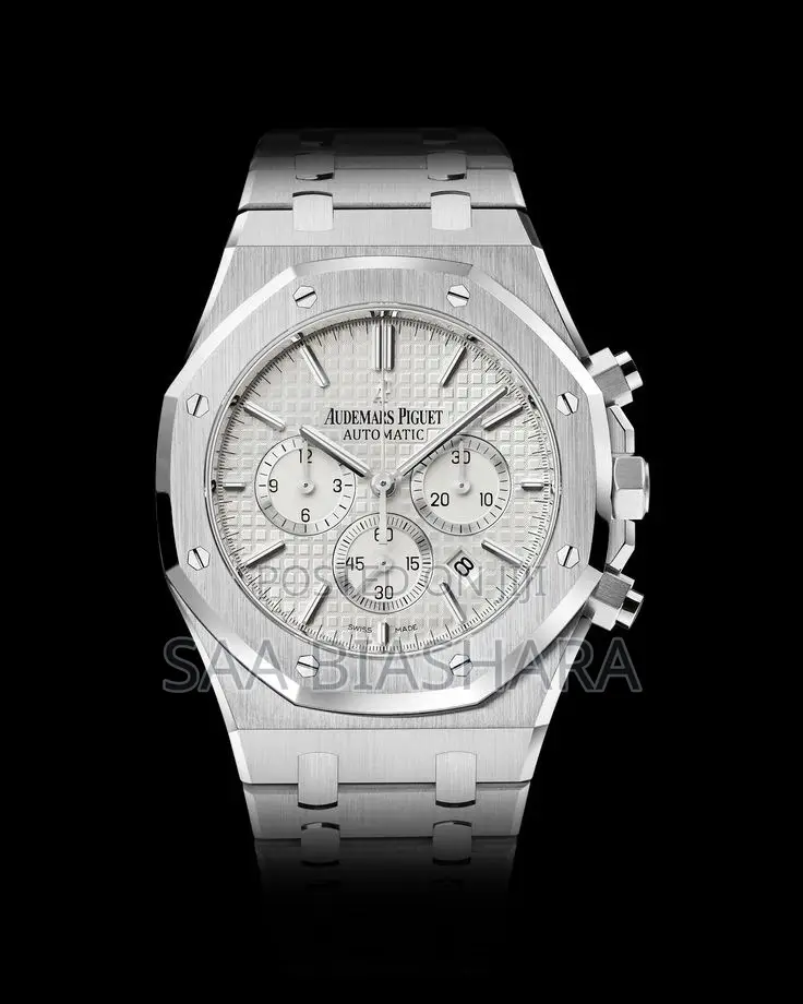 Audemars Piguet Ap Original Royal Oak Chronograph Silver
