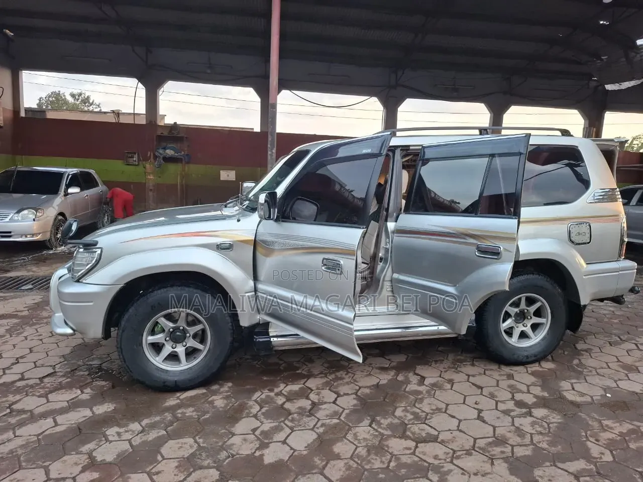 Toyota Land Cruiser Prado 2007 Silver