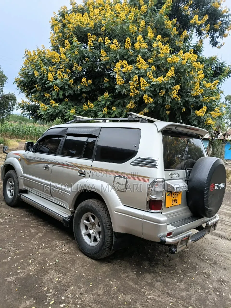 Toyota Land Cruiser Prado 2007 Silver